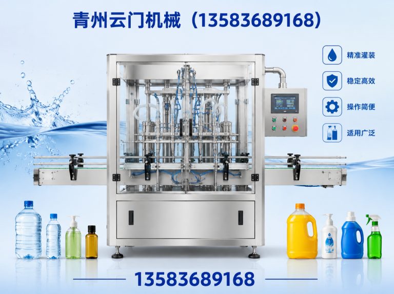 青州市白酒灌装机展示图