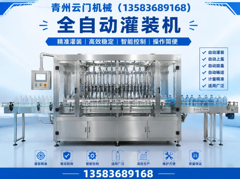 青州市全自动灌装机展示图